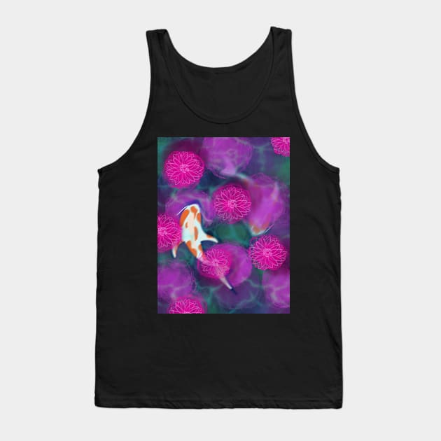 Koi pond Tank Top by bethepiano